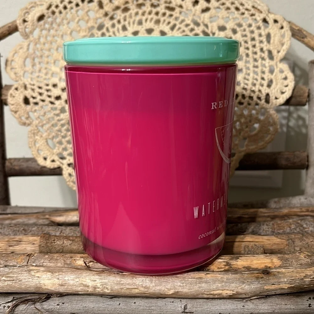 NWOT RED LEAF HOME WATERMELON LEMONADE 11 OZ JAR CANDLE